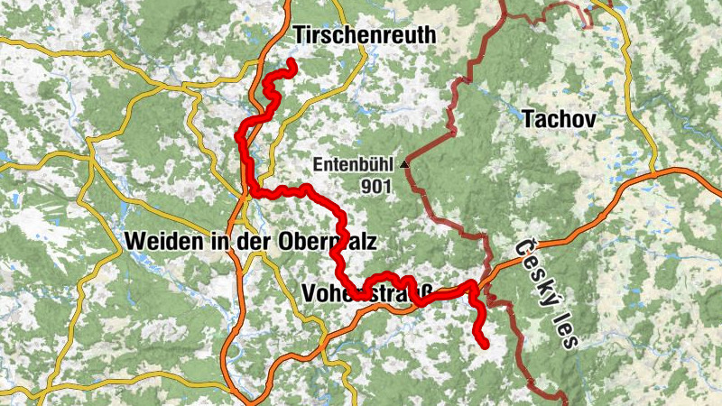 Falkenberg - St. Pankratius - Leichenbühl - Eslarn