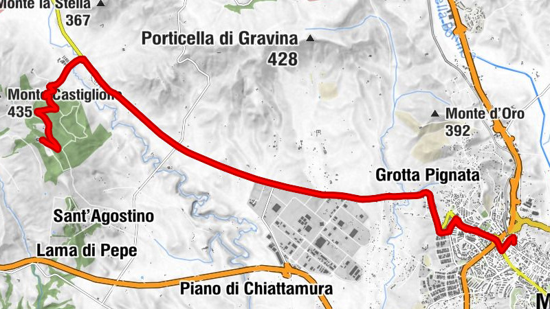 Matera Villa Longo - Grotta Pignata - Chiesa Santa Maria di Picciano - Matera