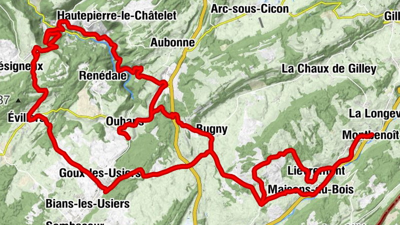 Montbenoît - Église Saint-Maurice - Église Saint-Théodule - Église de l'Assomption de Notre-Dame