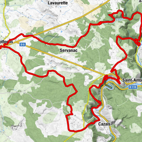 Septfonds - Aliguières - Garel - Saint-Genies