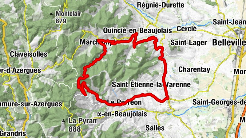 esprit Beayjolais - Maisons Neuves - Église Saint-Étienne - Saint-Étienne-des-Oullières