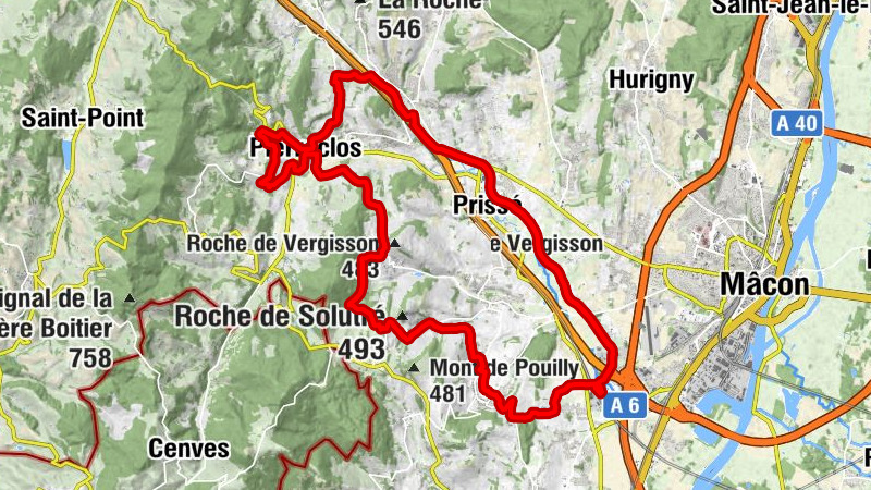 Mâcon-Loché-TGV - Église Saint-Jacques-le-Majeur - Église Saint-Martin - Église Saint-Pierre