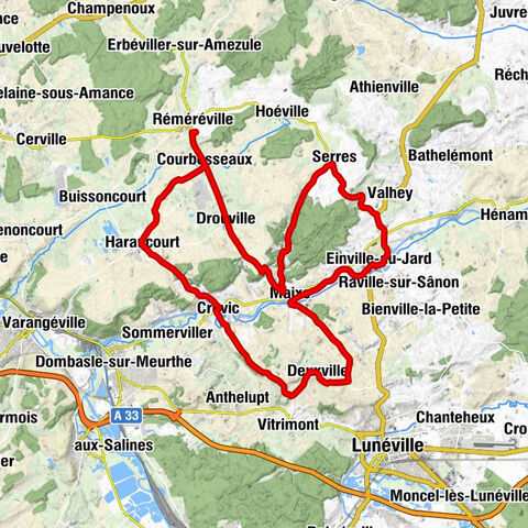 Réméréville - Église Saint-Gengoult - Église Saint-Epvre - Église Sainte-Libaire