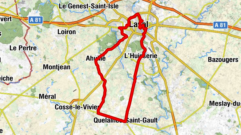 Saint-Berthevin - Église Notre-Dame-de-l'Assomption d'Ahuillé - Église Saint-Siméon-Stylite - Laval