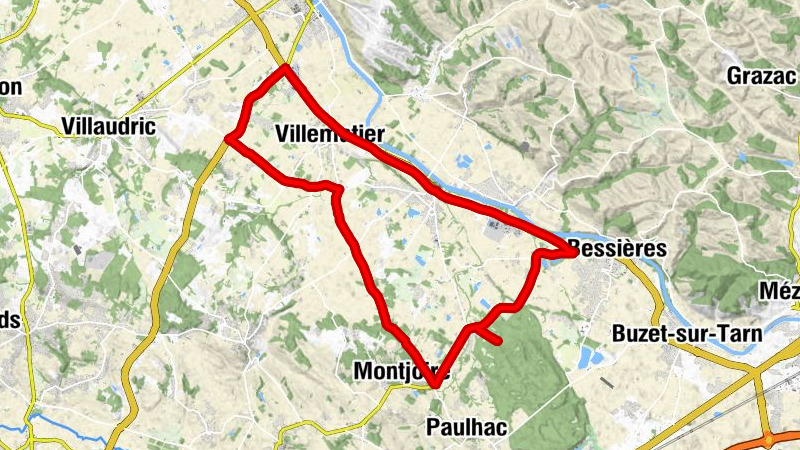 Bessières - Les Friques - La Mouline - Villemur-sur-Tarn