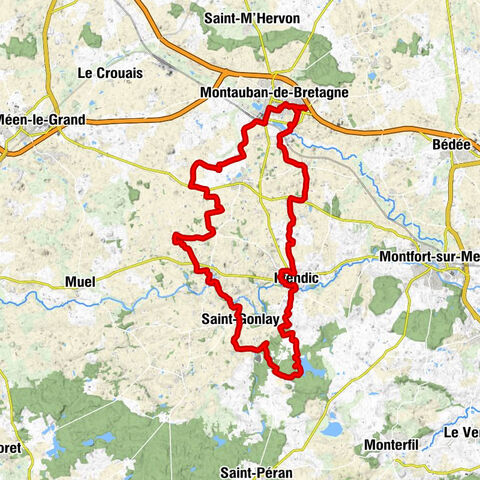 La Hucherais - Église Saint-Guillaume - Église Saint-Uniac - La Gautrais