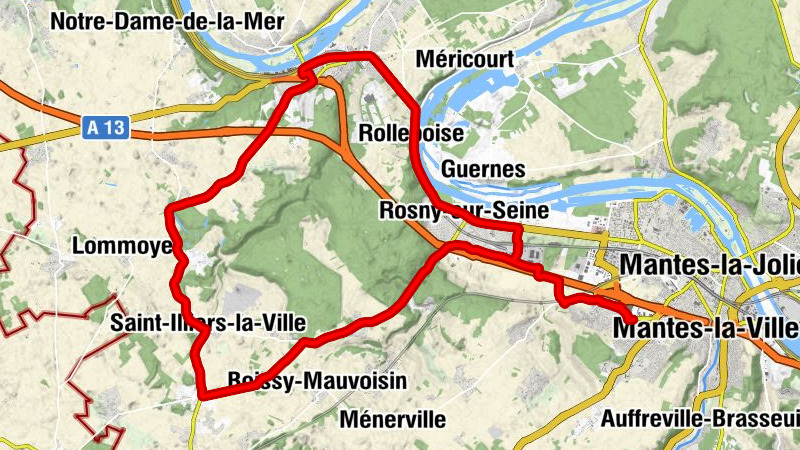 Mantes-la-Ville - Aux Gouts du jour - Église Saint-Hilaire - Église de la Nativité-de-la-Vierge