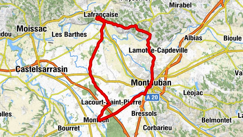 Rafié - Église Saint-Georges - Église Saint-Jacques - Lacourt-Saint-Pierre