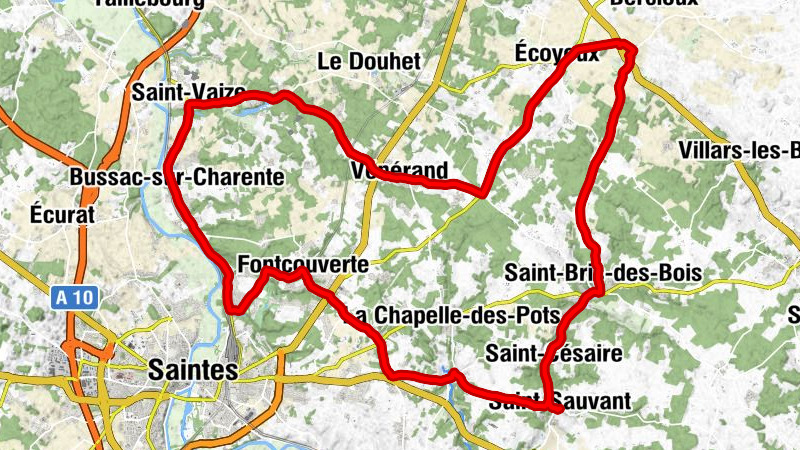 Saint-Sauvant - Église Saint-Vivien - Église Sainte-Marie-de-l'Assomption - Grotte naturelle