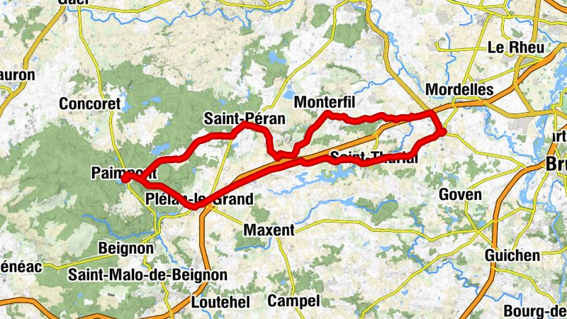 Bréal-sous-Montfort - Église Saint-Pierre-et-Saint-Péran - La Chapelle de Coganne - Abbaye de Paimpont