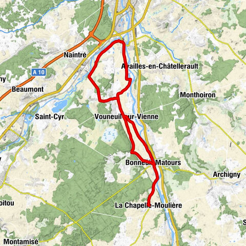 La Chapelle-Moulière - Les Lys - La Guillonnière - Église Saint-Étienne
