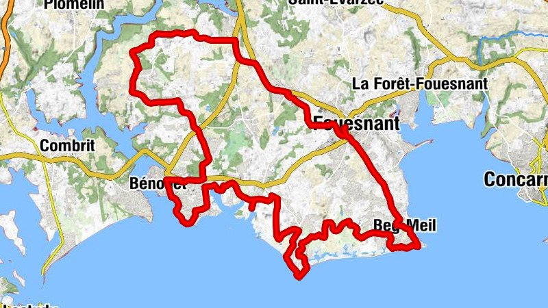 Fouesnant - Chapelle de Vray Secours - Chapelle Saint-Sébastien - Kerourgué