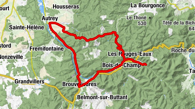 La Cense de Saint-Dié - Scierie Catiche - Église Saint-Jean-Baptiste - Chapelle Saint-Florent