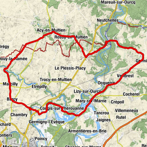 Varreddes - Église Saint-Étienne-et-Saint-Babylas - Église Saint-Martin - Église Saint-Rémi