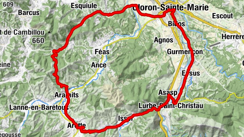 Aramits - Église Saint-Jean-l'Évangéliste - Église Saint-Vincent - Le Petit Cayolar