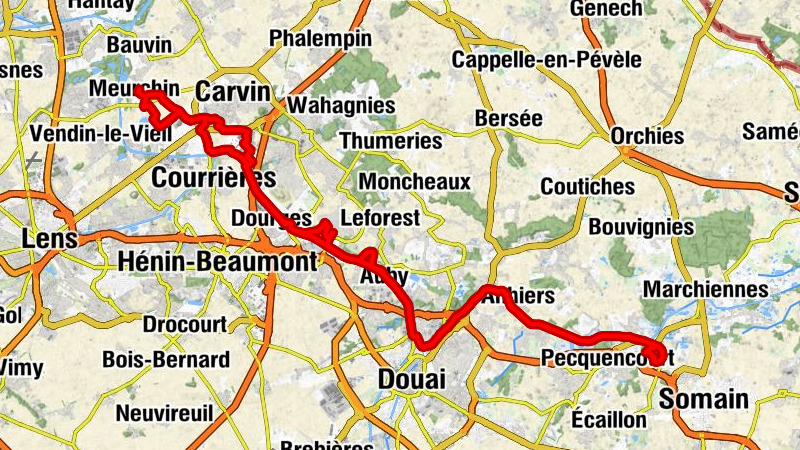 Meurchin - La Taverne Bar Brasserie - Terril 113 - Église Saint-Druon