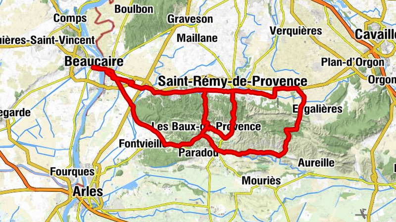 Tarascon - La Maison Penchée - Col de la Vayède - Église Saint-Étienne