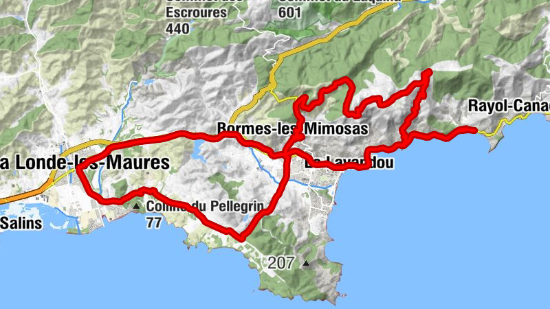 Layet - Chapelle Saint-Clair - Pierre d'Avenon - Col de Barral