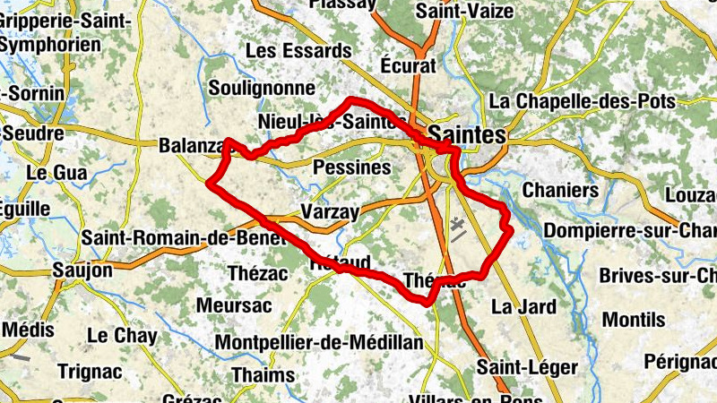 Thénac - Chapelle Saint-Léonard - Église Saint-Martin - Église Saint-Pierre