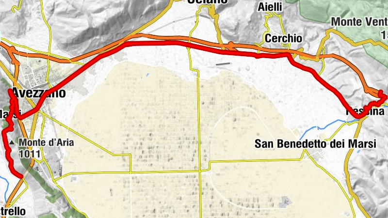 Pescina - Via Crucis - Cappella di San Giovanni Gualberto - Monte Salviano