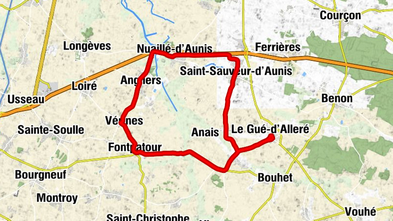 Le Gué-d'Alleré - Mille Écus - Mr Klaxon - Église Notre-Dame de l'Assomption