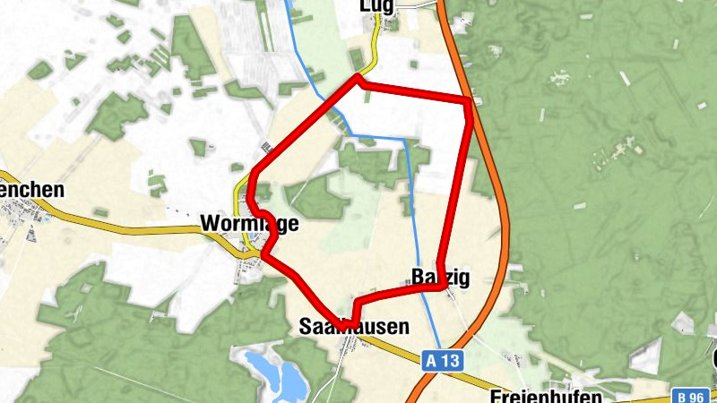 Wormlage - Barzig - Saalhausen - Gasthof Gropp