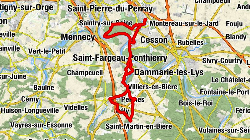 Savigny-le-Temple - Nandy - Église Saint-Germain-d'Auxerre - Église Notre-Dame-de-l'Assomption - Église Saint-Germain-de-Paris