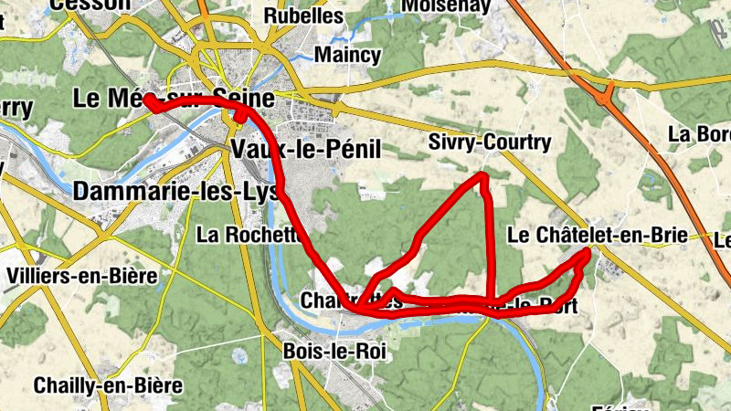 Le Mée - Collégiale Notre-Dame - Église Saint-Corneille - Église Saint-Martin