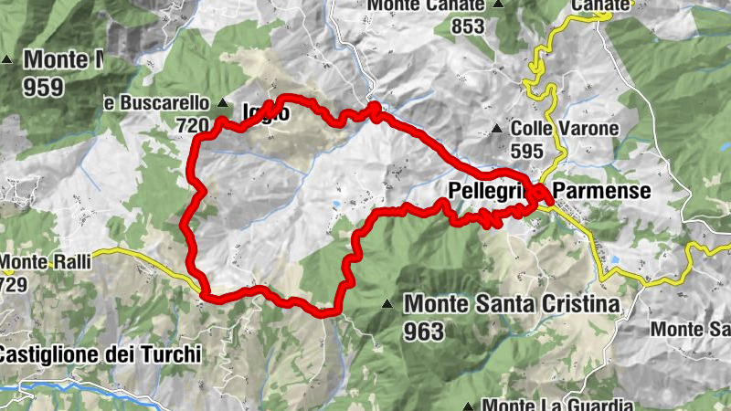 Vecchia Caserma - Pellegrino Parmense - Monte Castellaro - Casalino