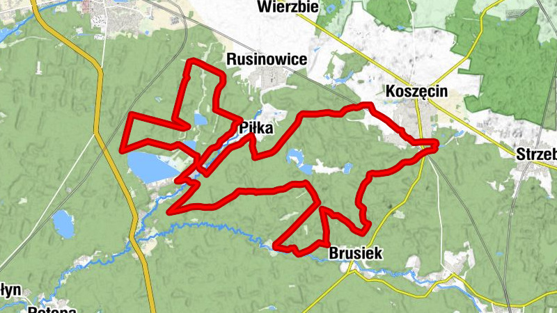 Koszęcin - Potępowe - Piłka - Trójca