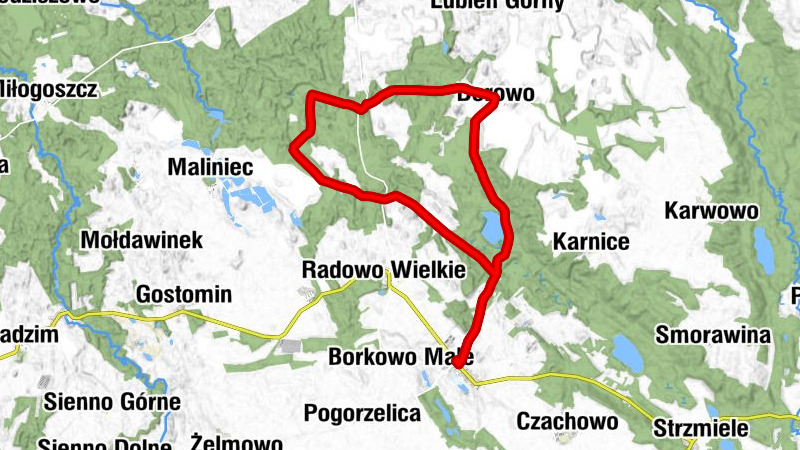Radowo Małe - Radówko - Święciechowo - Kościół pw. Świętego Antoniego