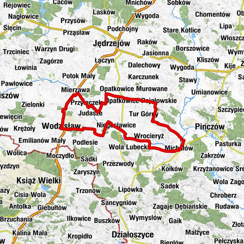Kościół pw. Świętego Wawrzyńca Diakona i Męczennika w Michałowie - Kaplica - Kościół pw. Świętego Marcina w Wodzisławiu - Michałów
