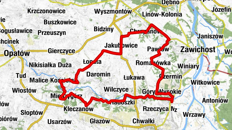 Dwikozy - Kaplica cmentarna - Za Koleją