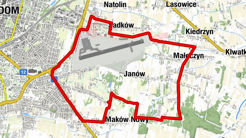 Radom - Pasja - Maków Nowy