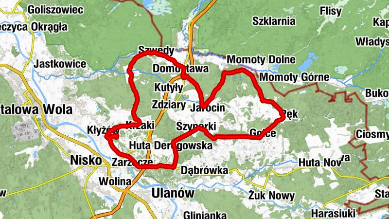 Błonie - Kaplica pw. Narodzenia Najświętszej Maryi Panny - Piaskowa Góra - Cisowa Góra