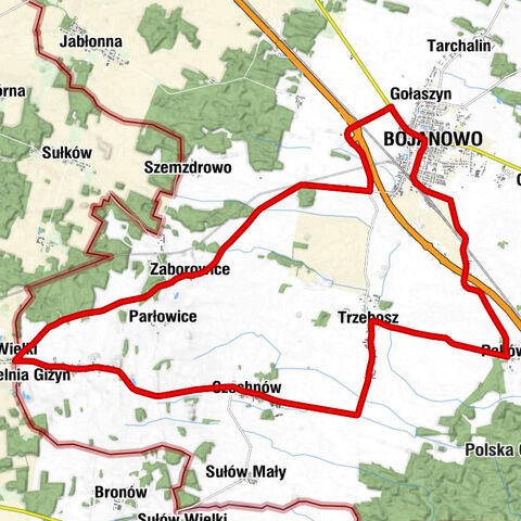 Bojanowo - Zaborowice - Kościół pw. Najświętszej Maryi Panny Królowej Polski