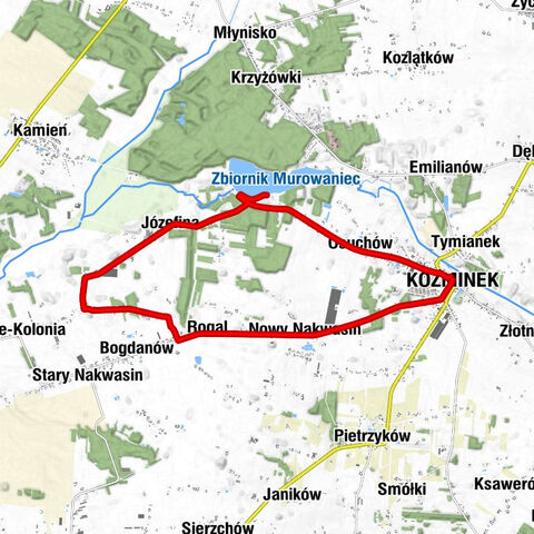 powiat kaliski - Rogal - Koźminek - Nowy Nakwasin