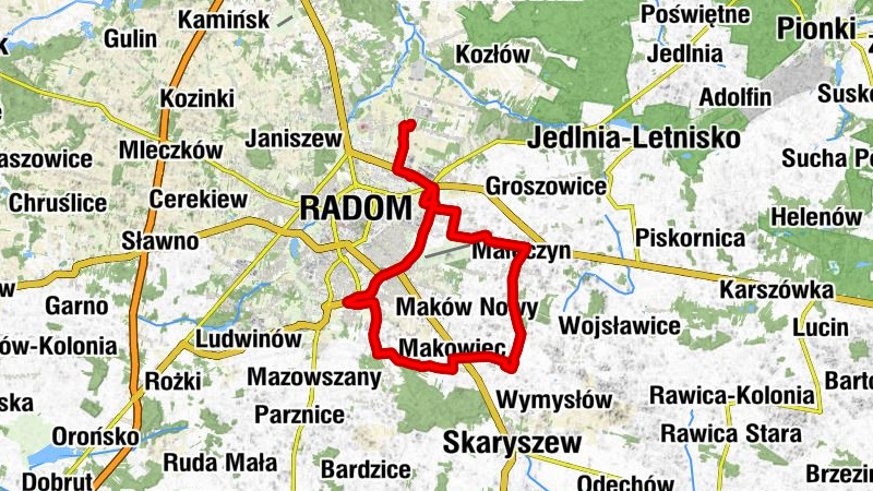 Radom - Kaplica pw. Świętych Cyryla i Metodego - Kościół pw. św. Jana Pawła II i św. Cyryla i Metodego - Kościół pw. Świętej Jadwigi Królowej