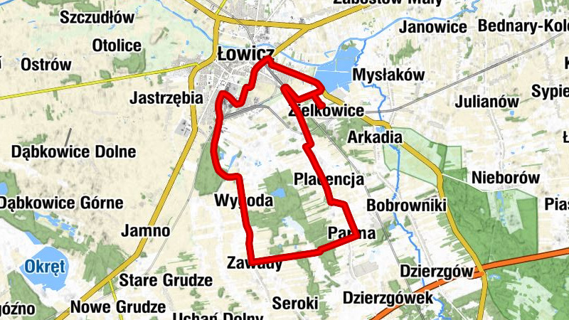 Zielkowice - Za Koleją - Łowicz - Kościół Boży w Chrystusie w Łowiczu