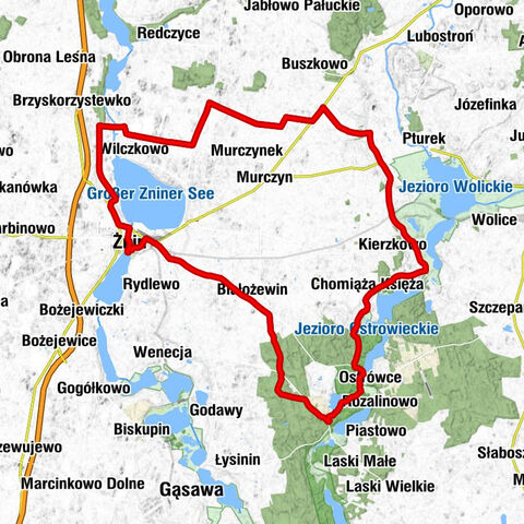 Żnin Licealna - Żnin - Kościół pw. Najświętszej Maryi Panny Królowej Polski - Kościół pw. Świętego Floriana