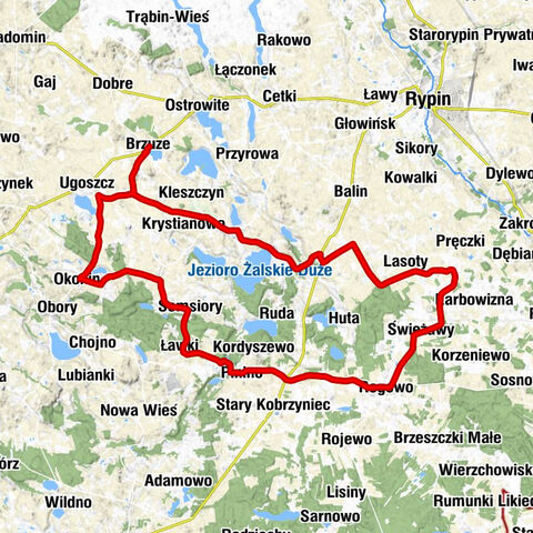 Brzuze - Piskorczyn - Ugoszcz - Kościół pw. Świętej Anny