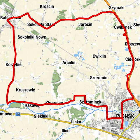 Płońsk - Kościół pw. Matki Boskiej Częstochowskiej - Tymczasowa kaplica parafialna - Kościów w budowie