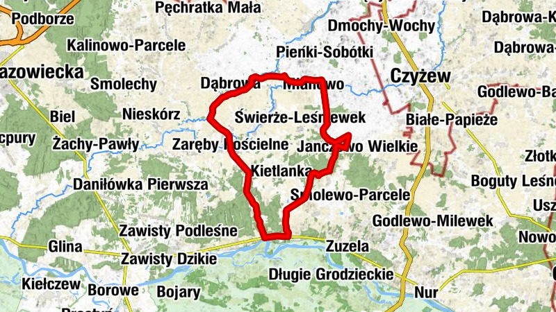 Gąsiorowo - Kościół pw. Świętego Stanisława Biskupa i Męczennika - Kościół pw. Najświętszej Maryi Panny Królowej Polski - powiat ostrowski