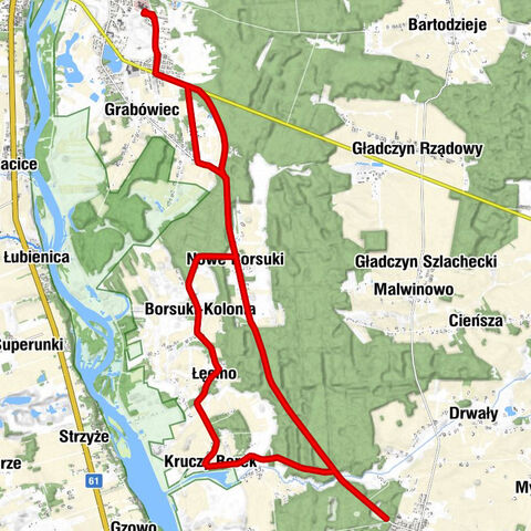 Osiedle Wyszkowska - Grądy - Nowe Borsuki - Borsuki-Kolonia