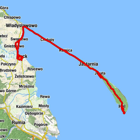 Puck - Kościół pw. Narodzenia Najświętszej Maryi Panny - Kościół pw. Świętej Anny - Kościół pw. Świętego Antoniego Padewskiego