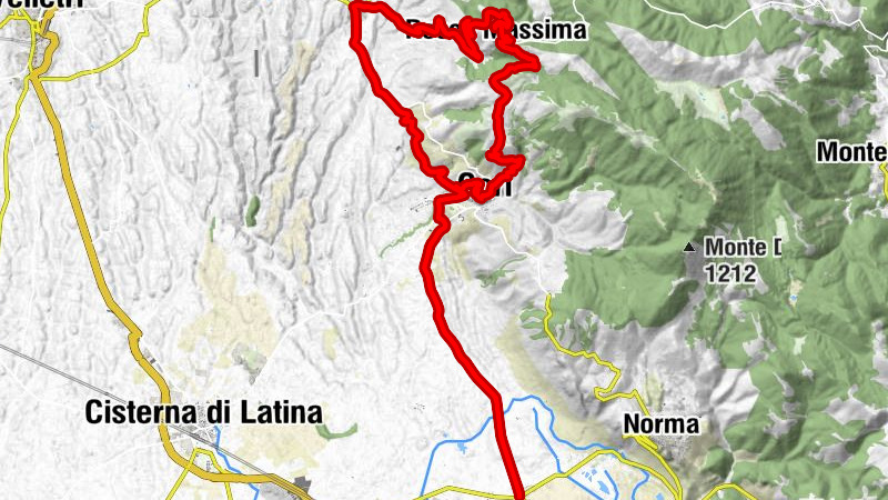 Doganella di Ninfa - Cappella dell'Annunziata - Monumento Nazionale - Chiesa di S. Rocco - Santi Pietro e Paolo