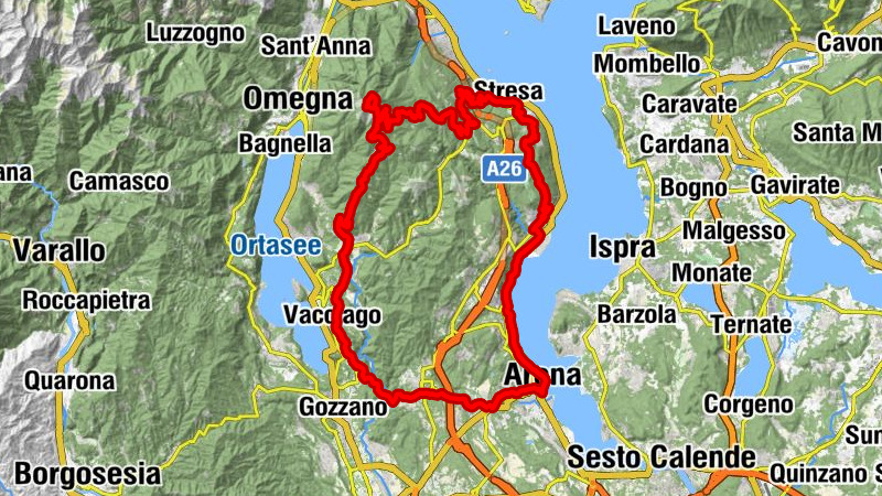 Arona - Chiesa dell' Annunciazione - Oratorio della Madonna della Neve - Chiesa parrocchiale di Santa Maria Assunta