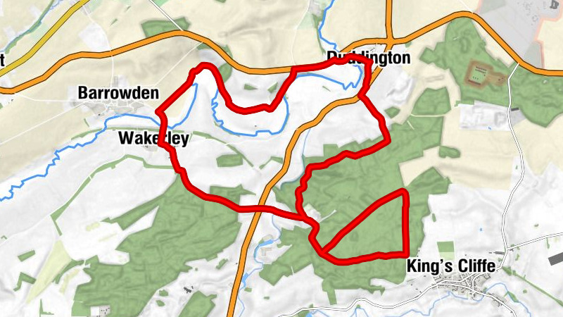 Duddington - Wakerley - Tixover - St Mary