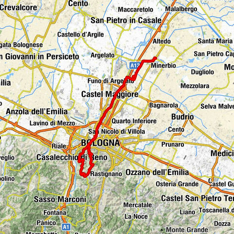 Bentivoglio - Chiesolino di San Folco - Colle della Guardia - San Marino