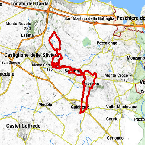 Guidizzolo - Monte Corna - Monte Passera - Monte Lonato